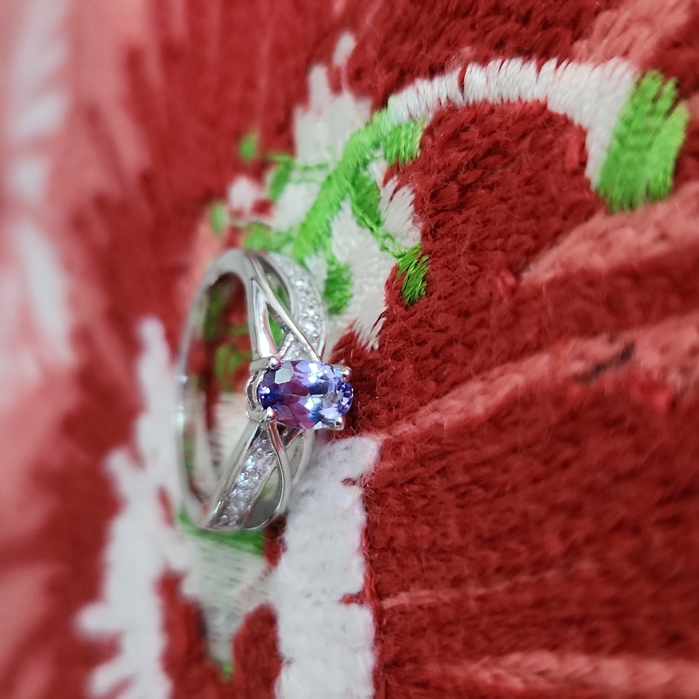 Tanzanite ring